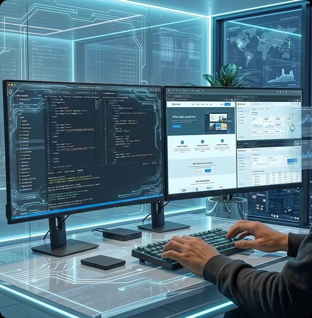 Web Development About Image