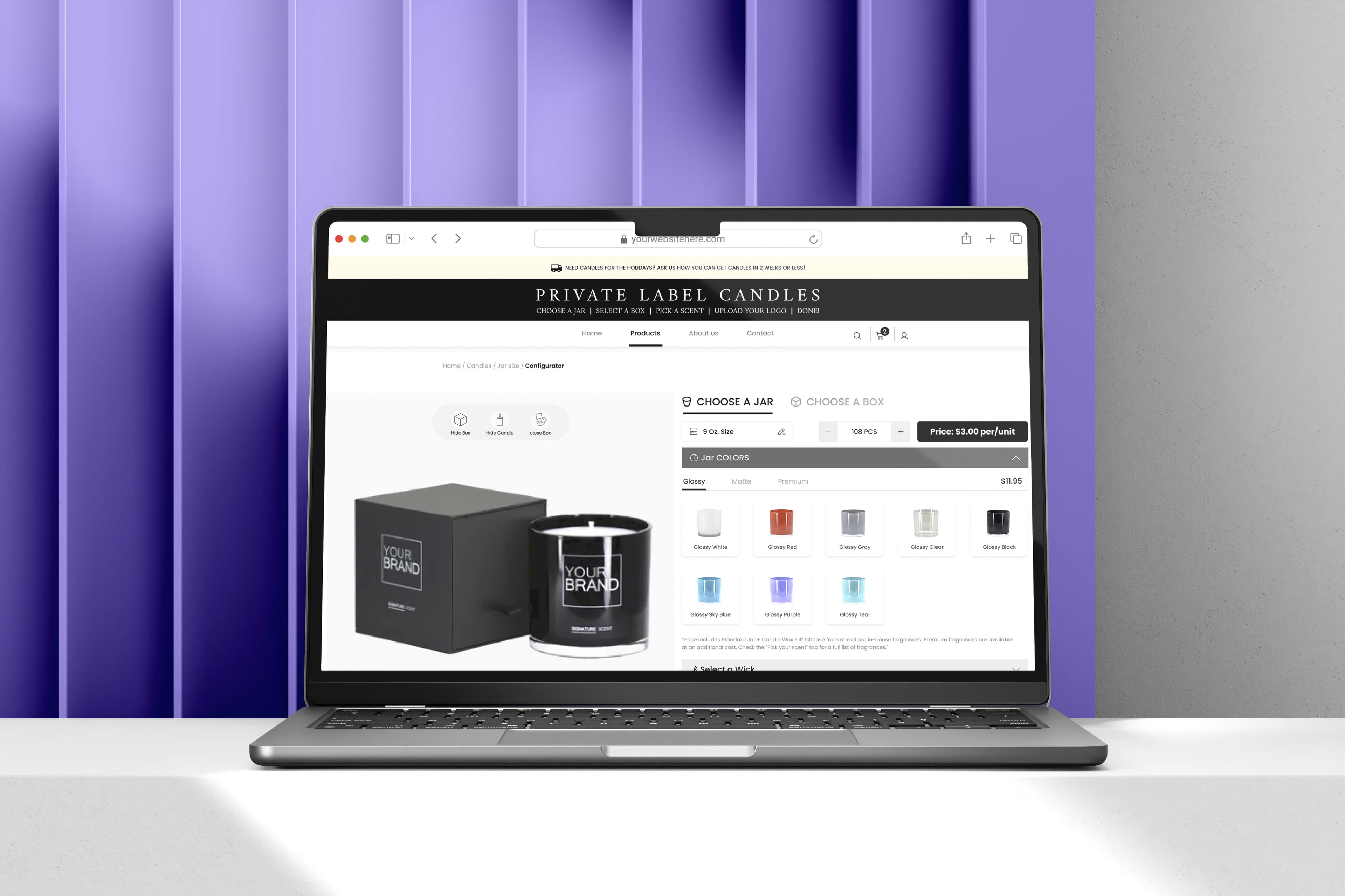 Private Label Candles